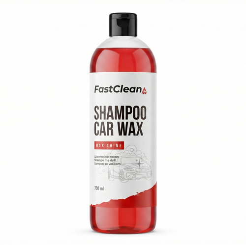 FAST CLEAN Шампон со восок 750 ml - 100135